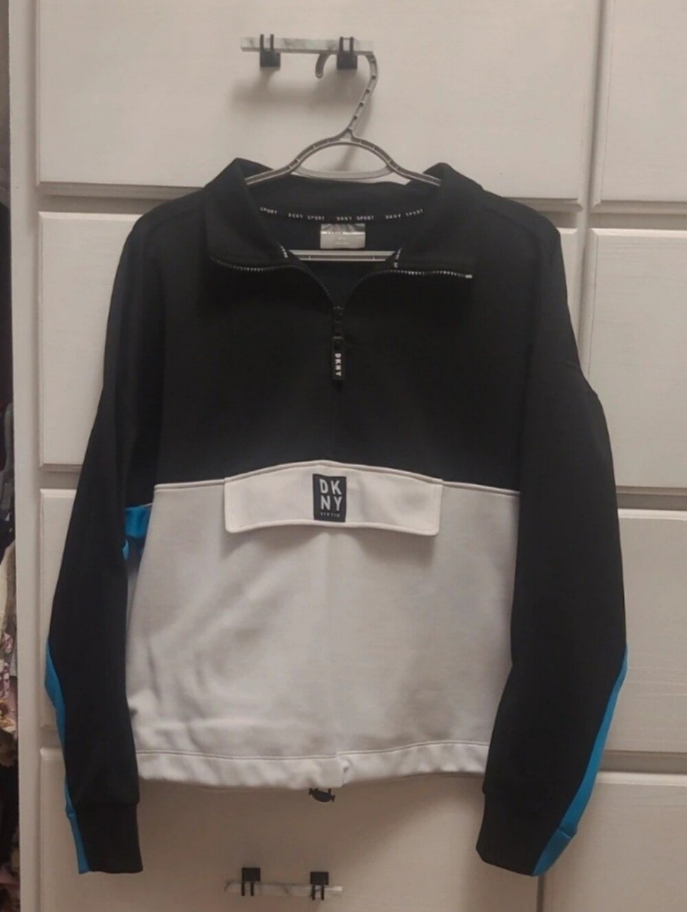 DKNY Sport Medium Quarter Zip Pullover